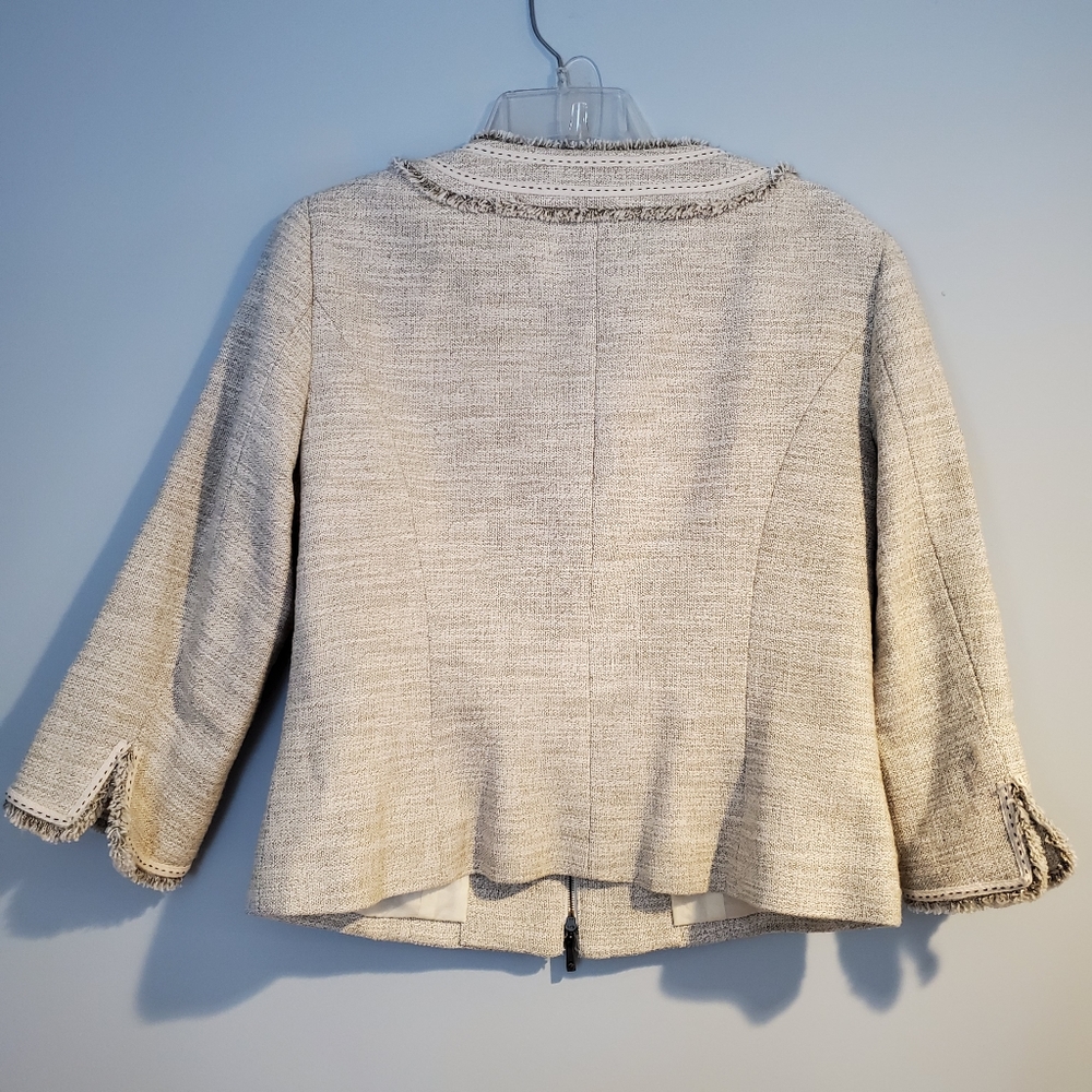Worth Ivory Jacket, Size 10 - image 2